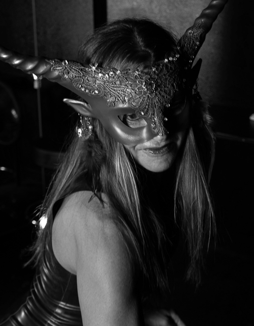 Goddess Styx — black and white photo